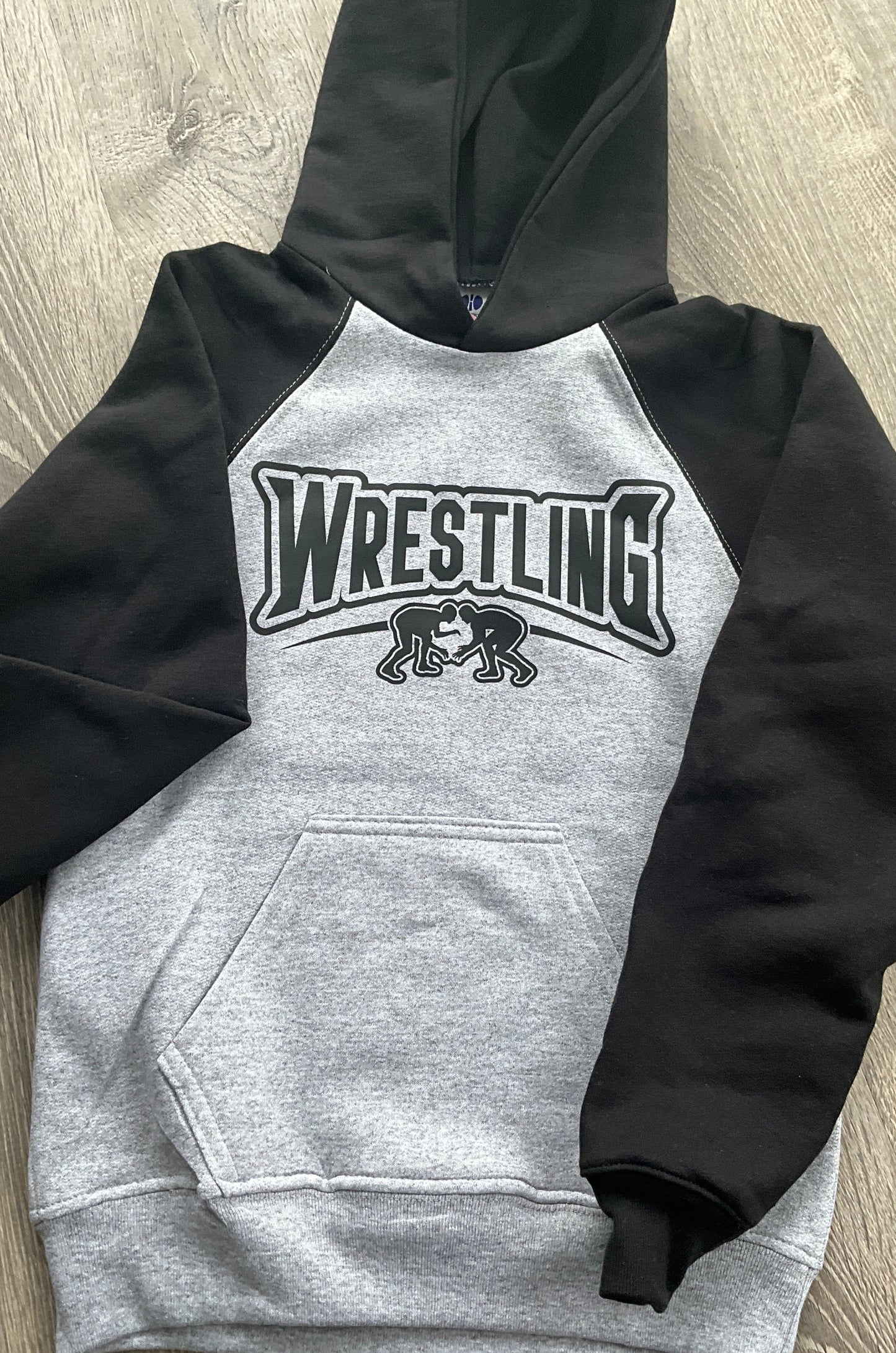 Wrestling Two Tone Hoodie “Wrestling”