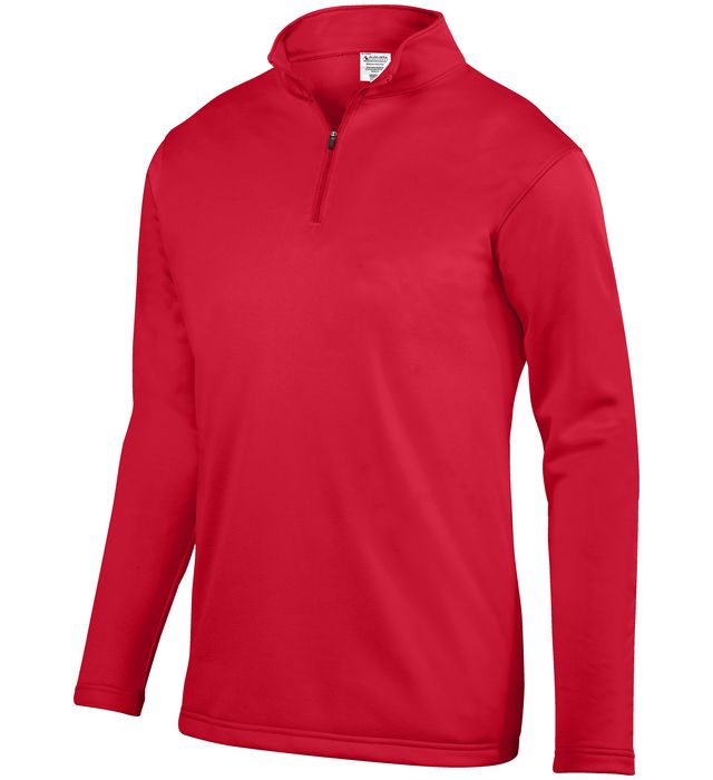 1/4 Zip Fleece Pullover Moisture Wicking (aug)