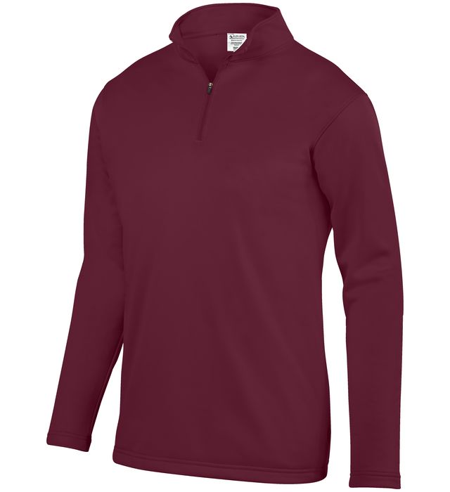 1/4 Zip Fleece Pullover Moisture Wicking (aug)