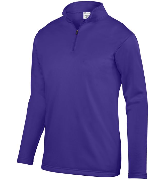 1/4 Zip Fleece Pullover Moisture Wicking (aug)