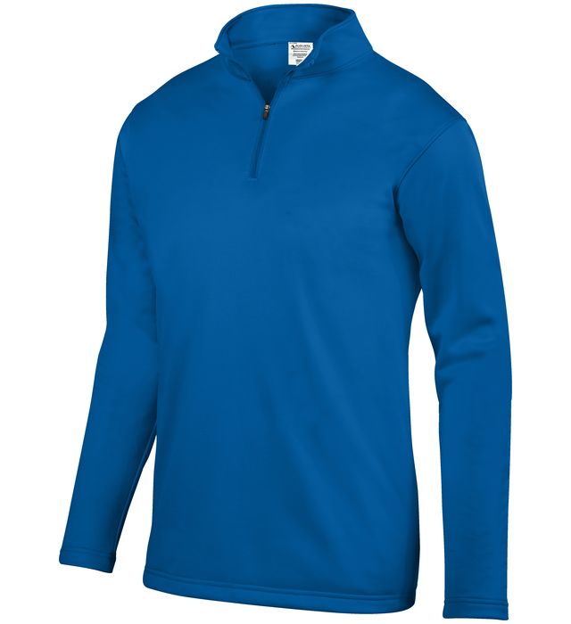 1/4 Zip Fleece Pullover Moisture Wicking (aug)