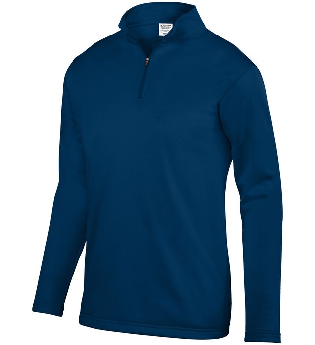 1/4 Zip Fleece Pullover Moisture Wicking (aug)