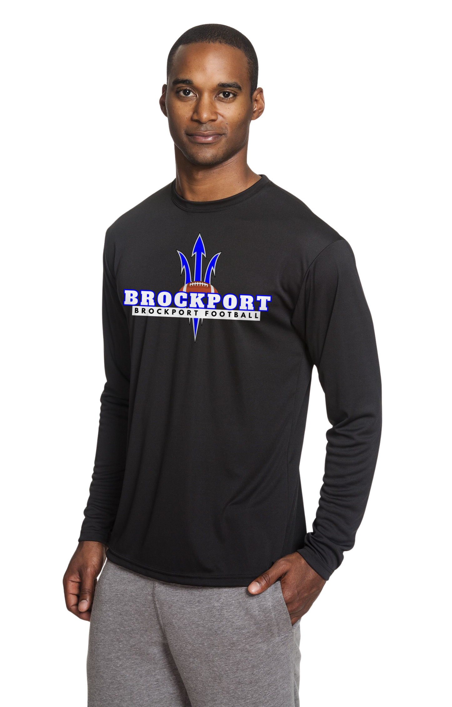 Brockport Football Performance Long Sleeve
