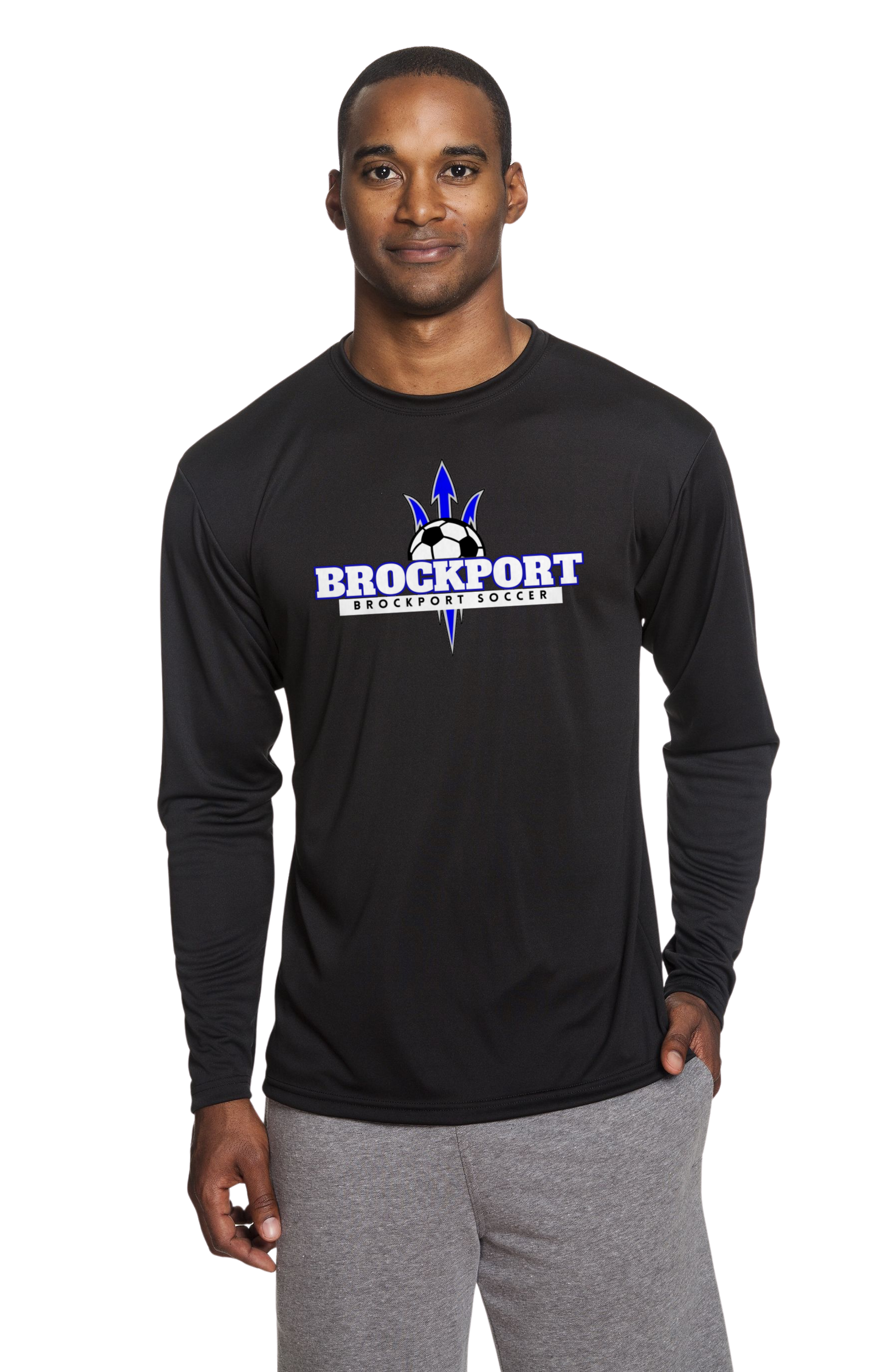Brockport Soccer Preformance Long Sleeve T