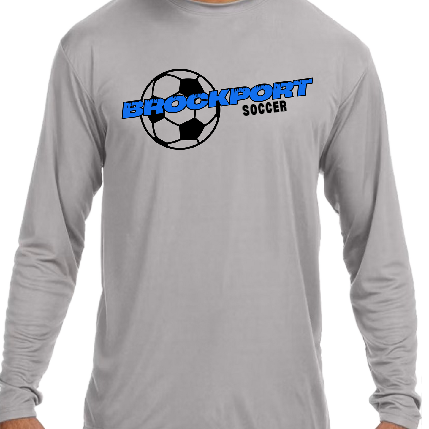 Brockport Soccer (Drip) Performance Long Sleeve T