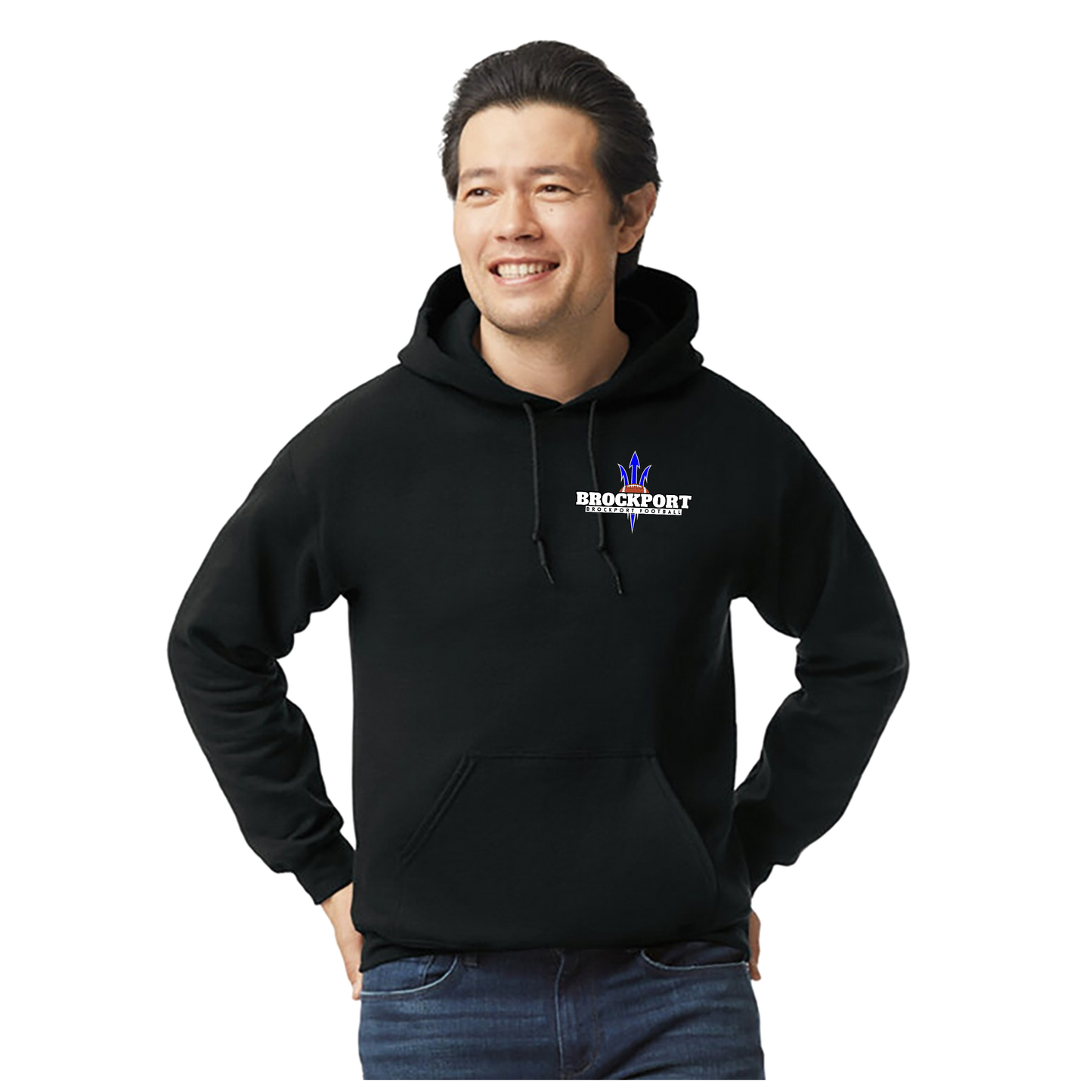 Brockport Football Embroidered Hoodie