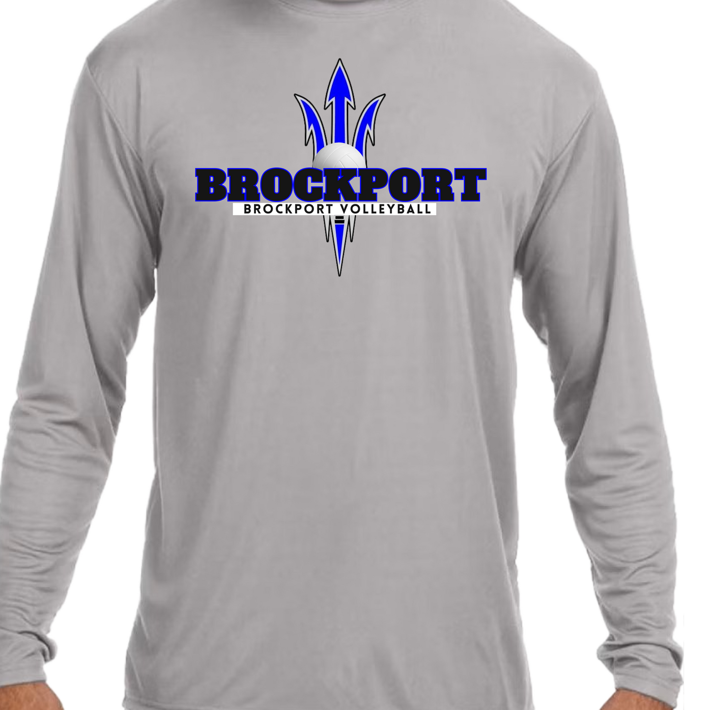 Brockport Volleyball Performance Long Sleeve T