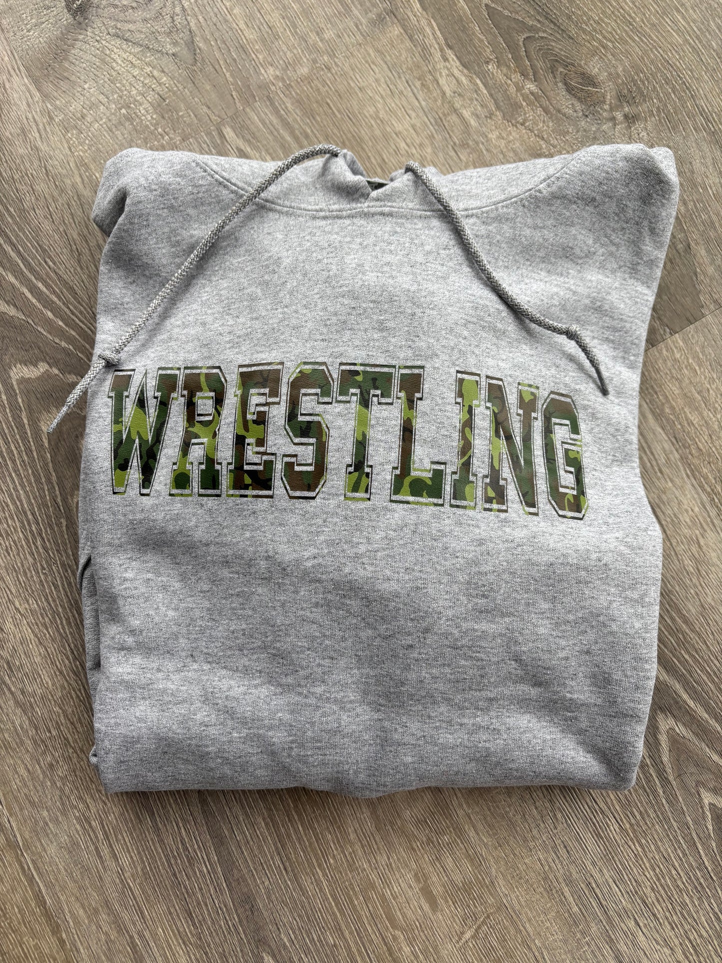 Wrestling Camo Hoodie