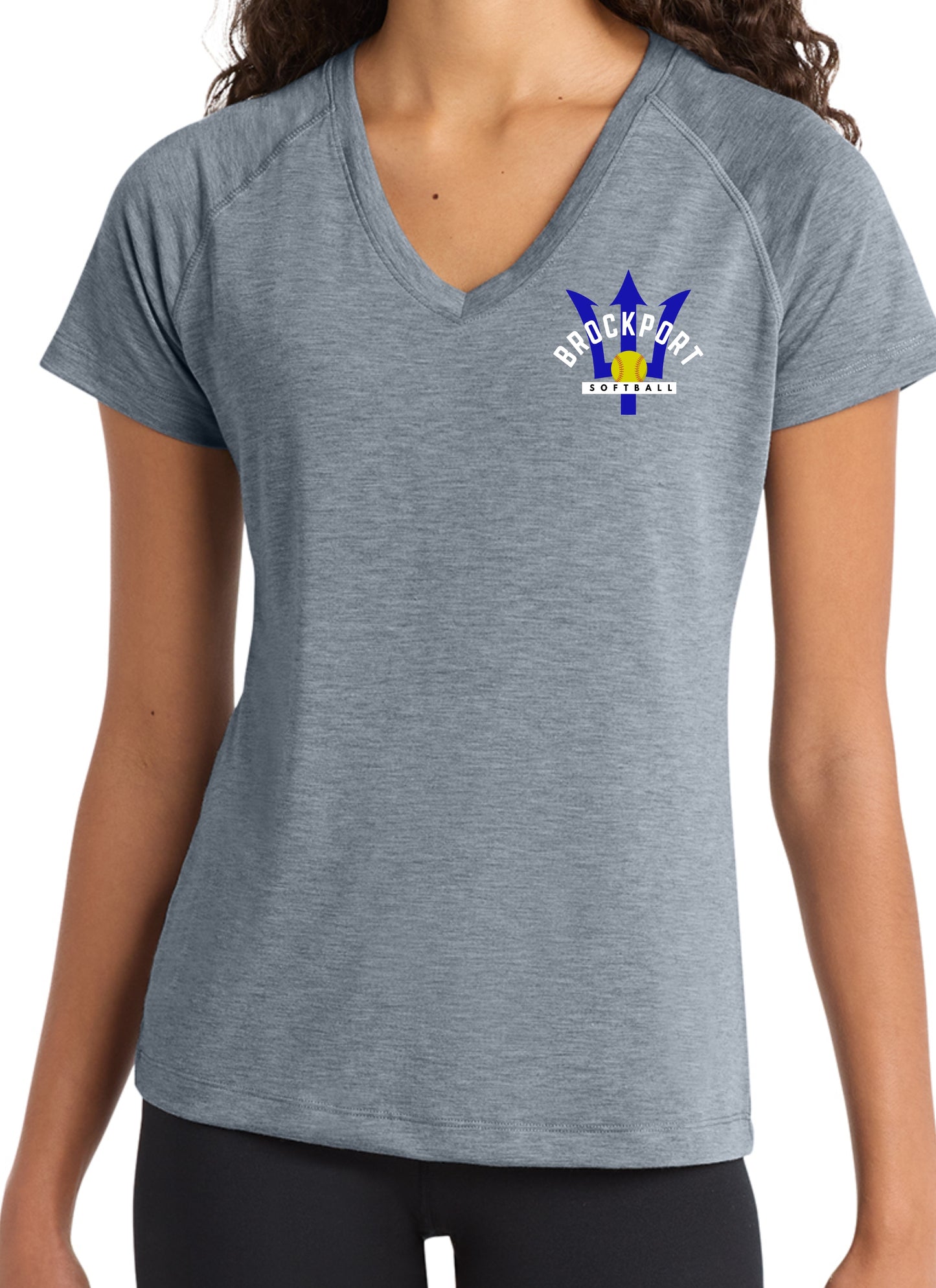 Brockport Softball Women's Ultimate Performance V-Neck