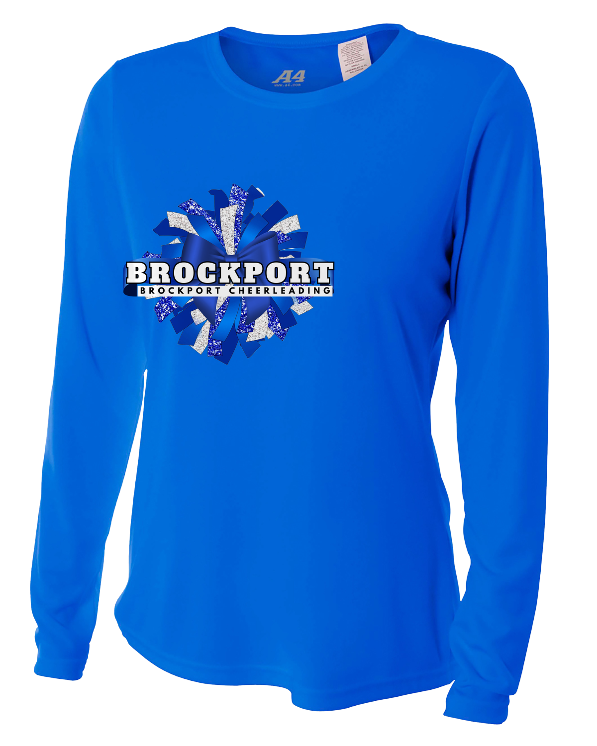 Brockport Cheer Long Sleeve Ladies Performance Shirt