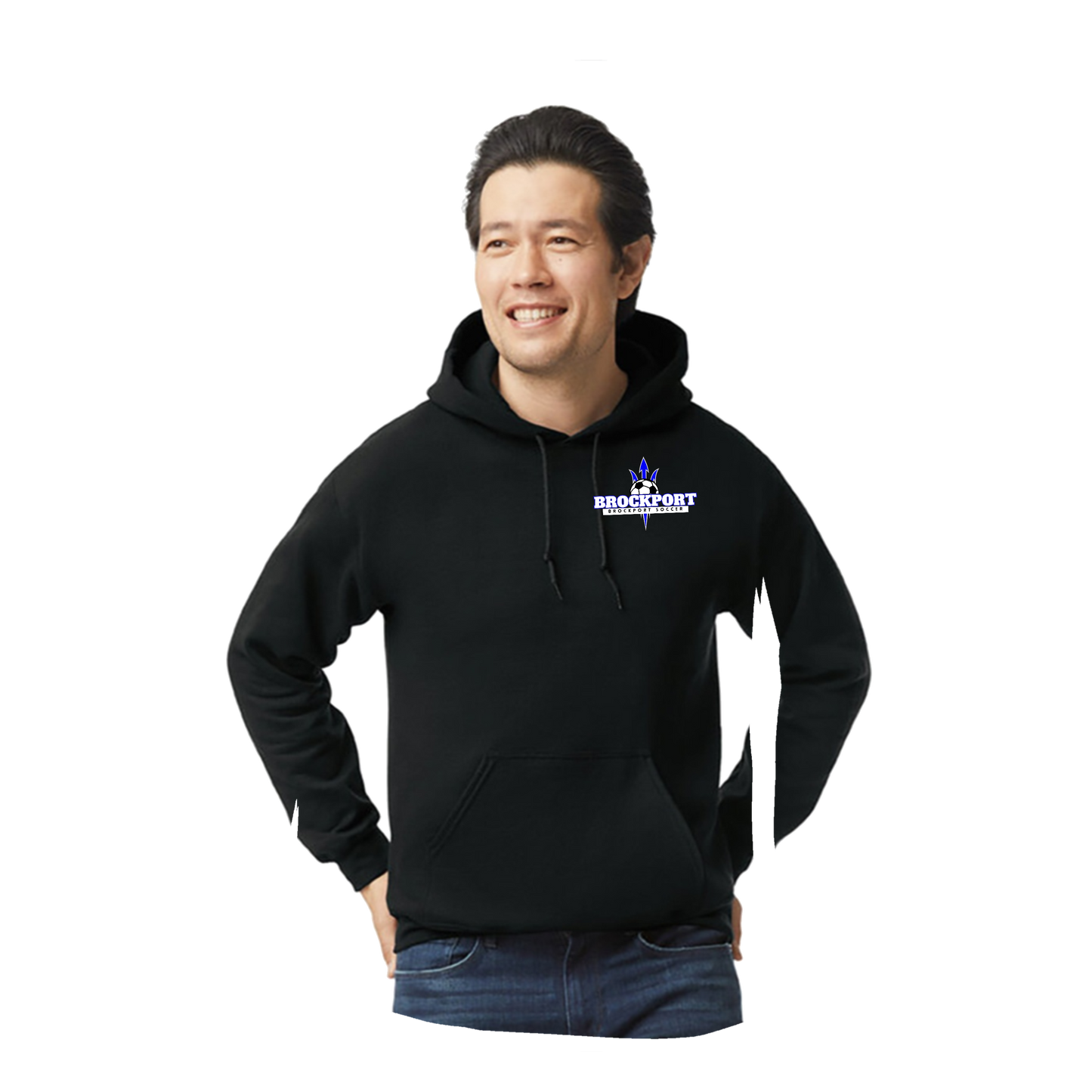 Brockport Soccer Embroidered Hoodie