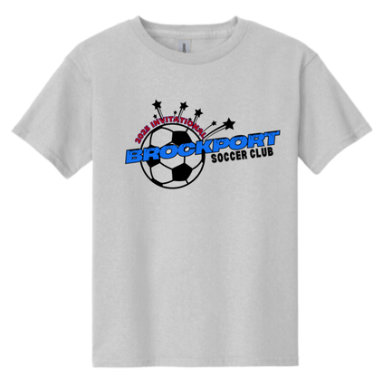 Brockport Soccer Club Tournament 2025 T-Shirt Pre-Order Sale