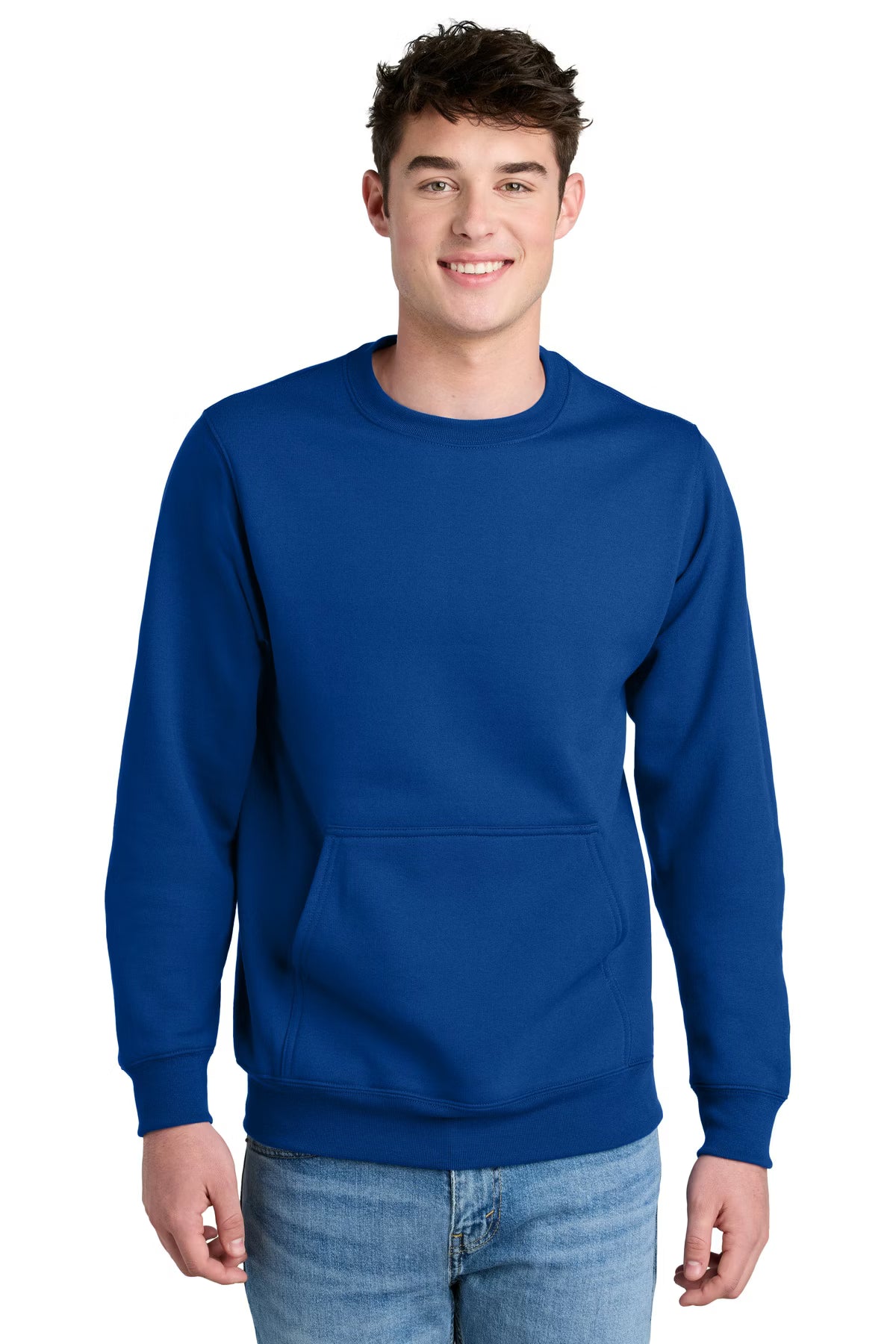 BUFFALO FRENZY RHINESTONE BUFFALO FOOTBALL CREWNECK