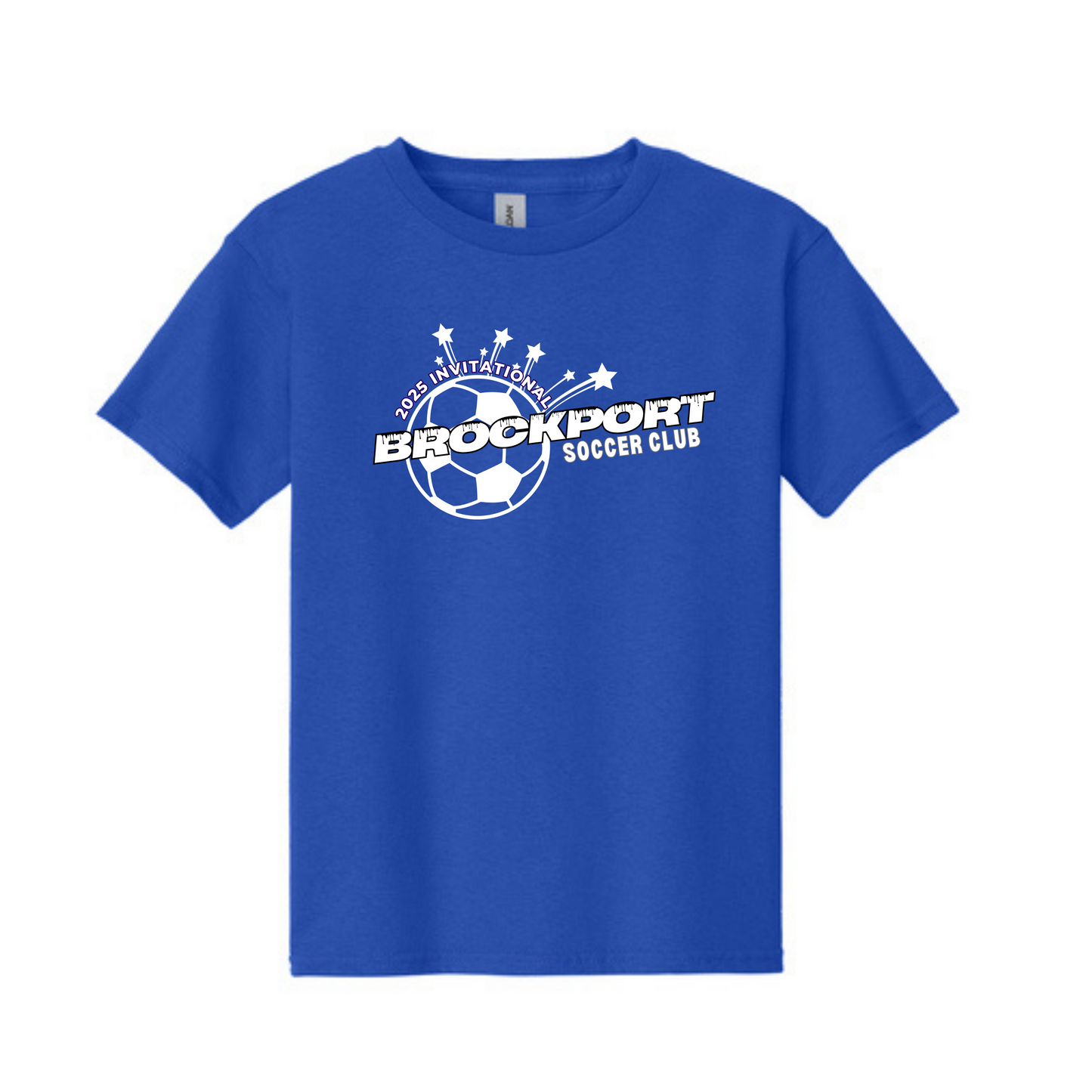 Brockport Soccer Club Tournament 2025 T-Shirt Pre-Order Sale