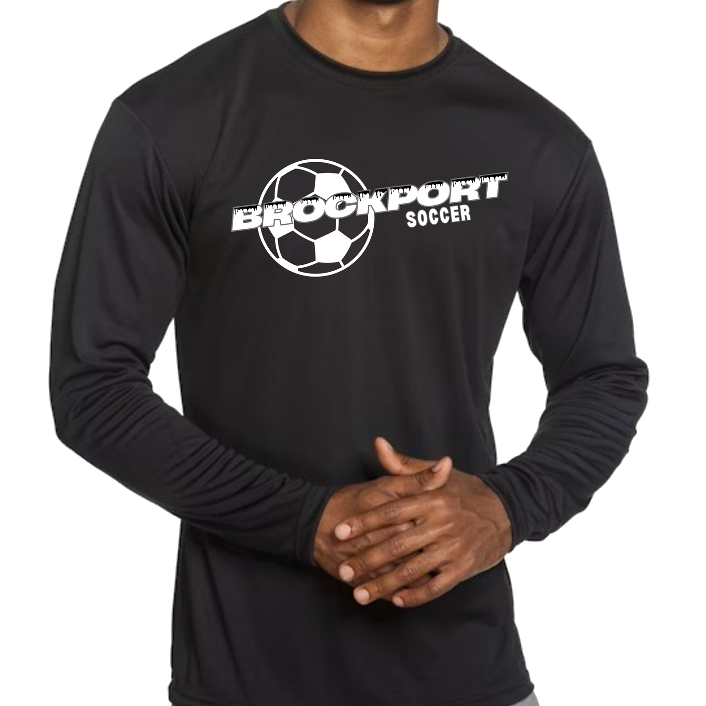 Brockport Soccer (Drip) Performance Long Sleeve T