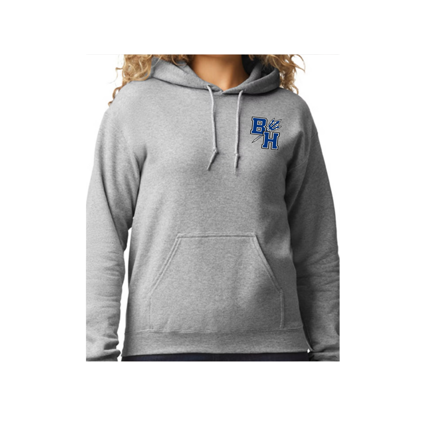BROCKPORT HAMLIN JR. BLUE DEVILS EMBROIDERED HOODIE