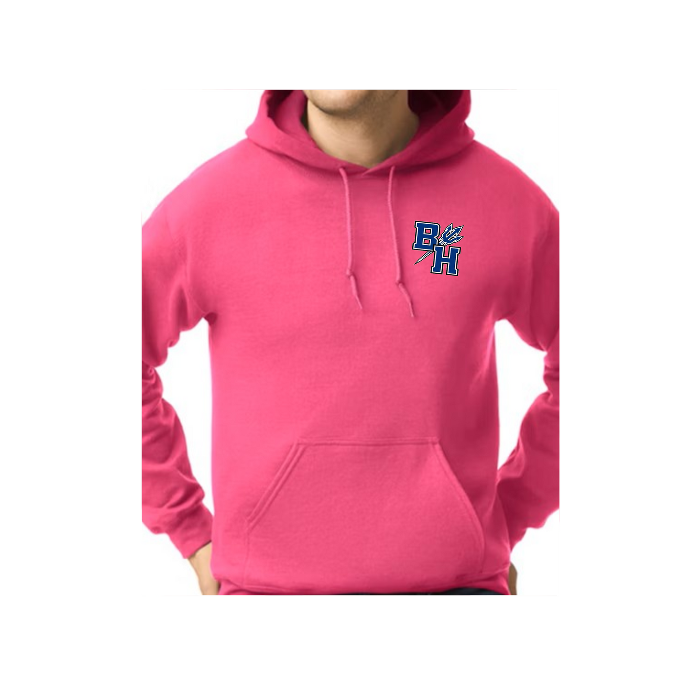 BROCKPORT HAMLIN JR. BLUE DEVILS EMBROIDERED HOODIE