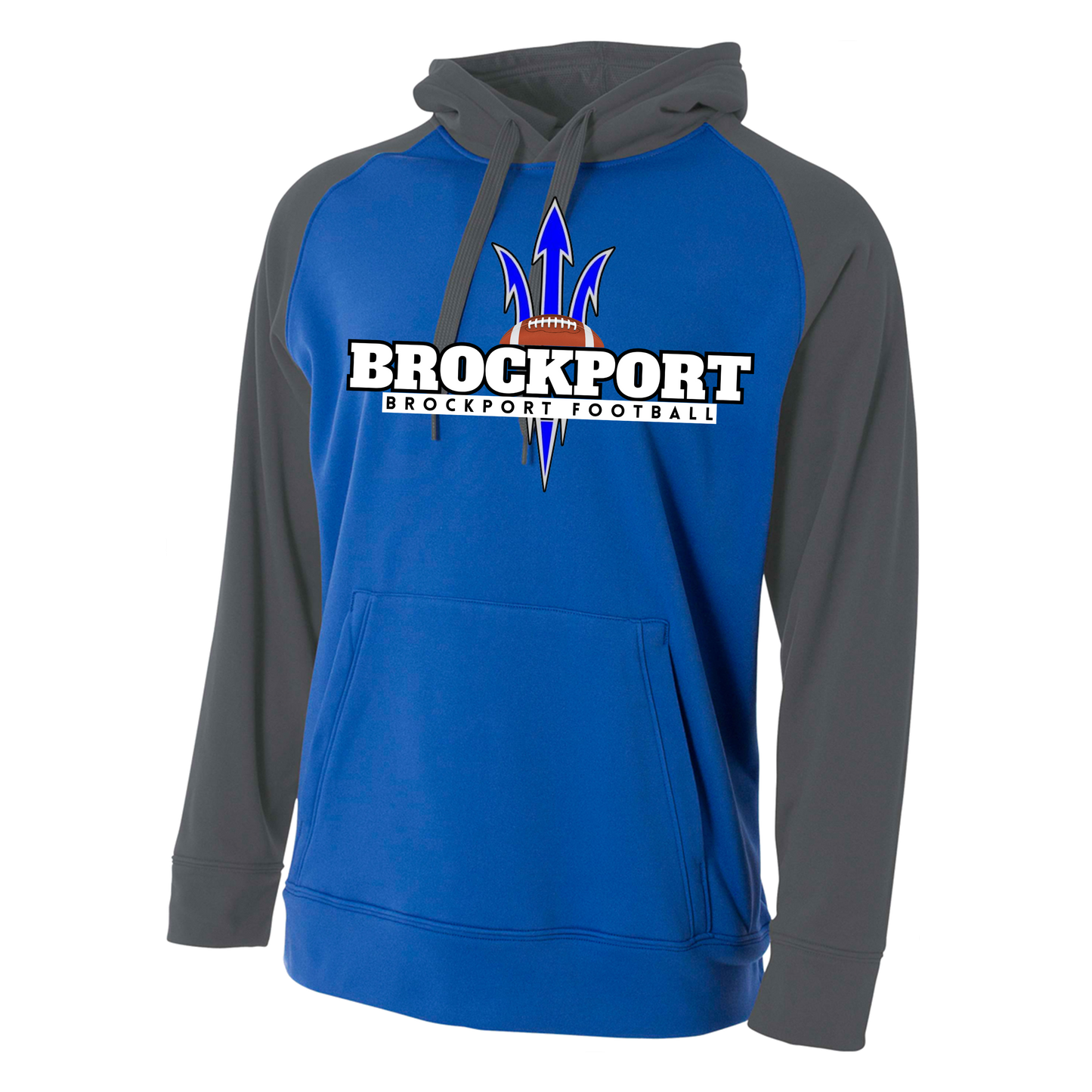 Brockport Football Two Tone Hoodie