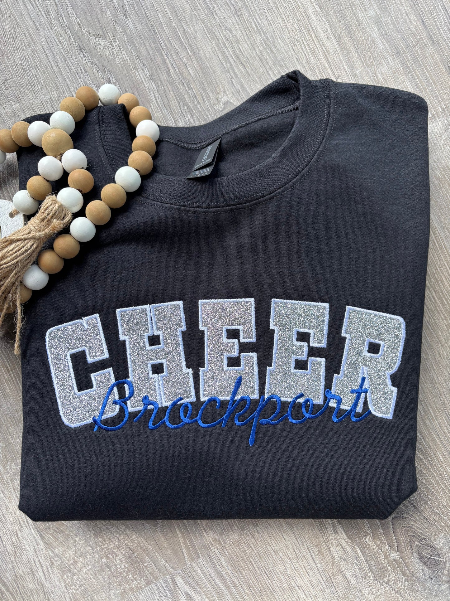Embroidered Cheer Sweatshirt