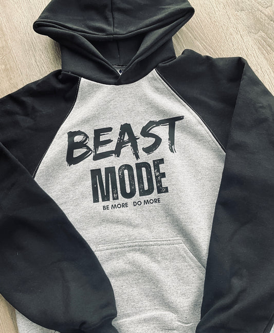 Wrestling Two Tone Hoodie “Beast Mode”