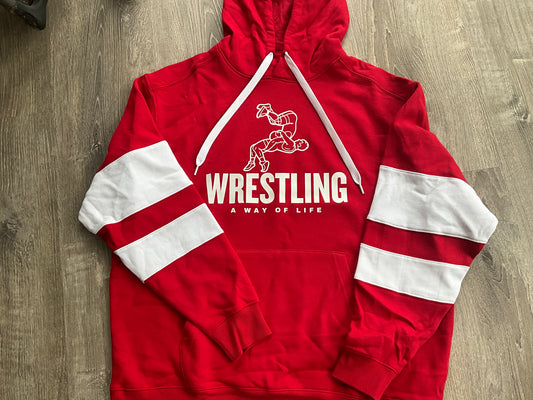 WRESTLING STRIPPED SLEEVE A Way of Life (Aug)