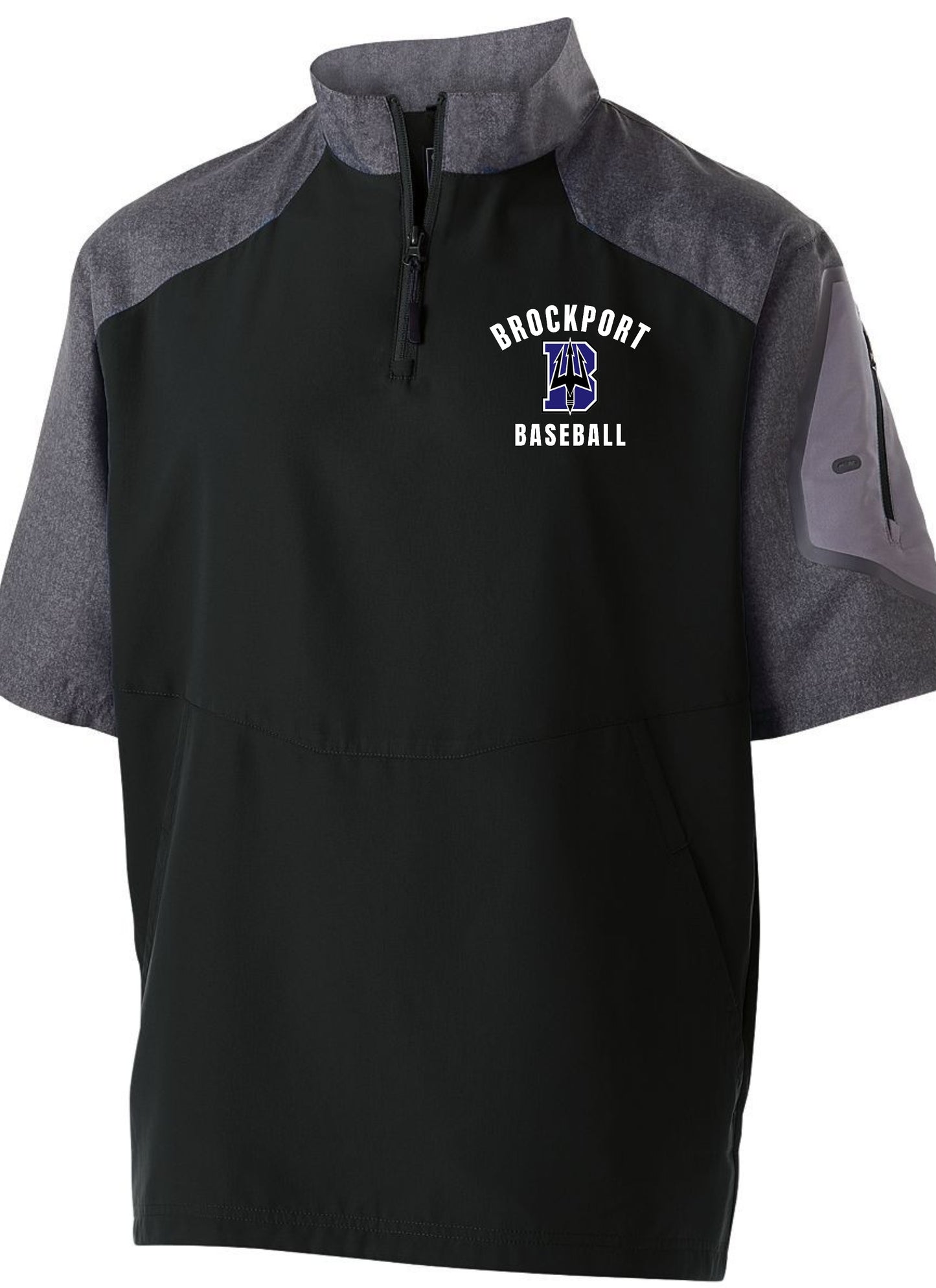 Brockport Baseball1/4 Zip Short Sleeve Pullover