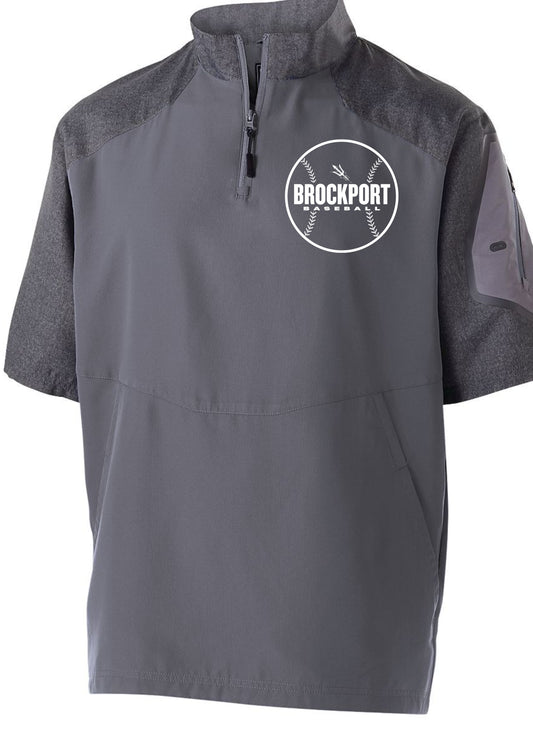 Brockport Baseball 1/4 Zip Short Sleeve Pullover