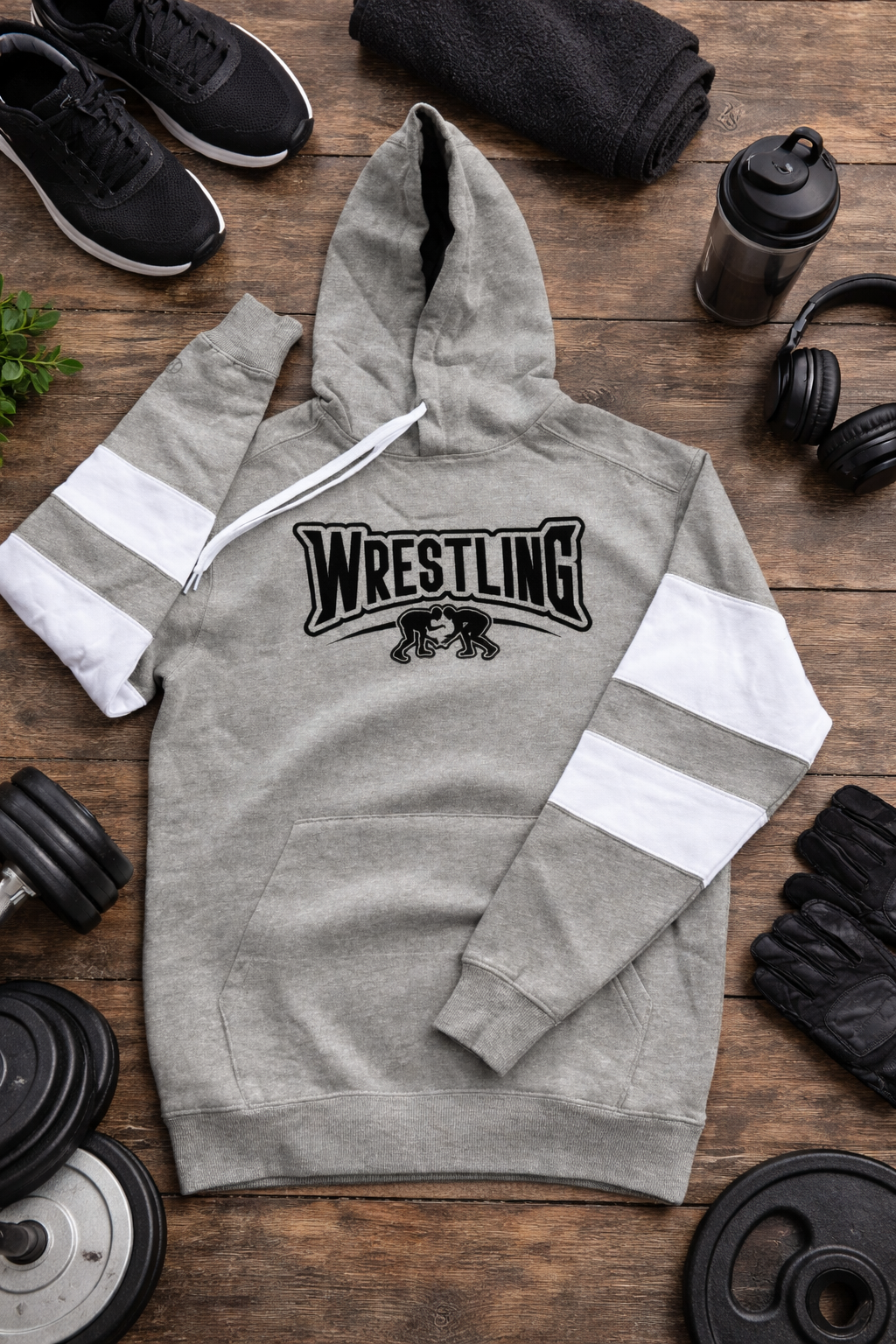 WRESTLING STRIPPED SLEEVE (Aug)