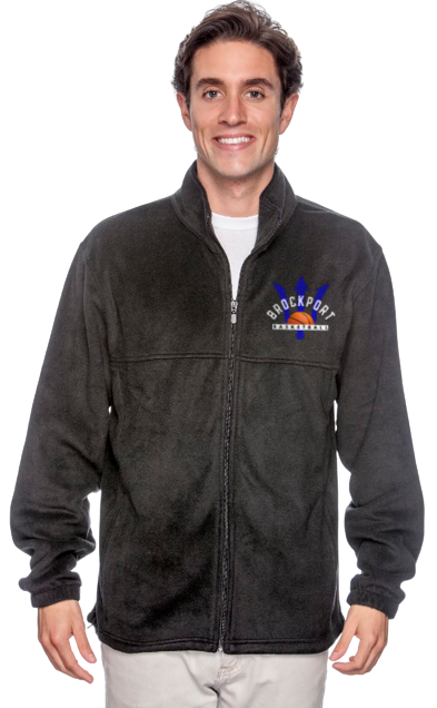 BROCKPORT BASKETBALL FULL ZIP FLEECE (JF217PORT)