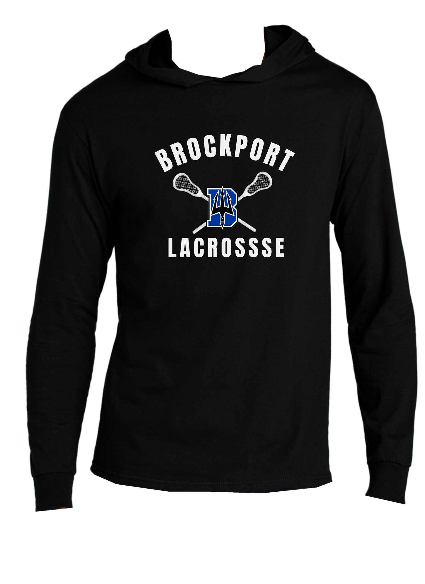Brockport Lacrosse Cotton Long Sleeve Hoodie