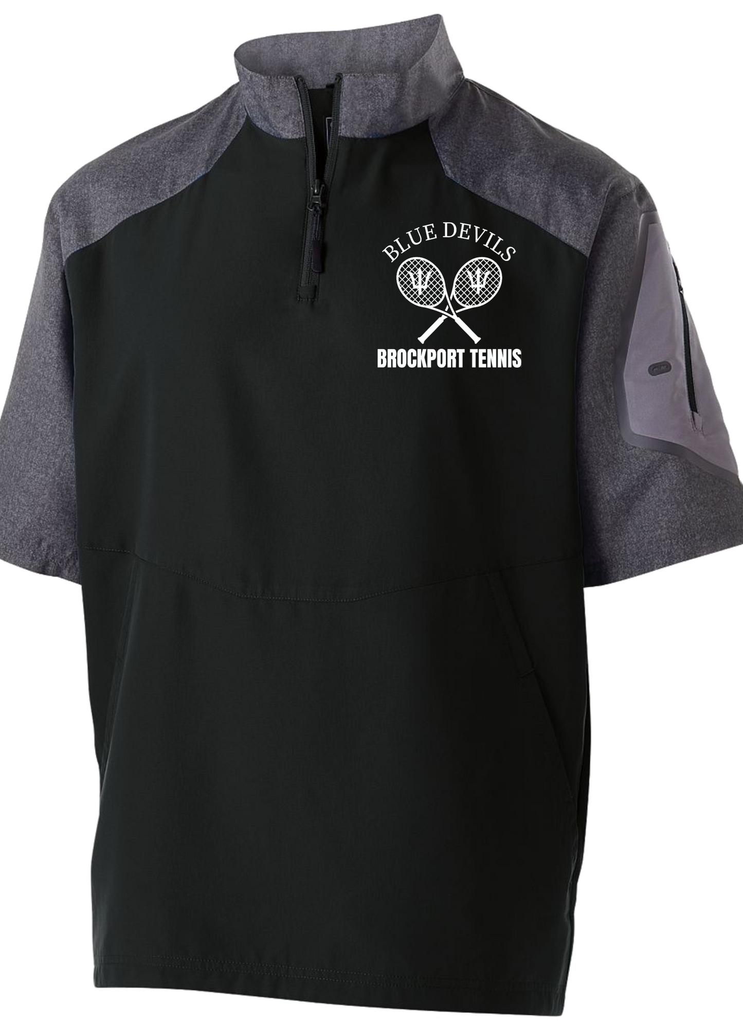 Brockport Tennis 1/4 Zip Short Sleeve Pullover