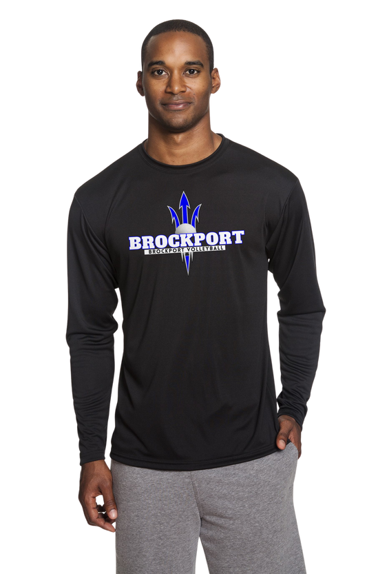 Brockport Volleyball Performance Long Sleeve T