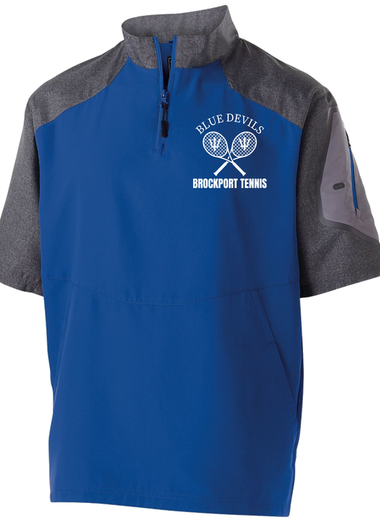 Brockport Tennis 1/4 Zip Short Sleeve Pullover