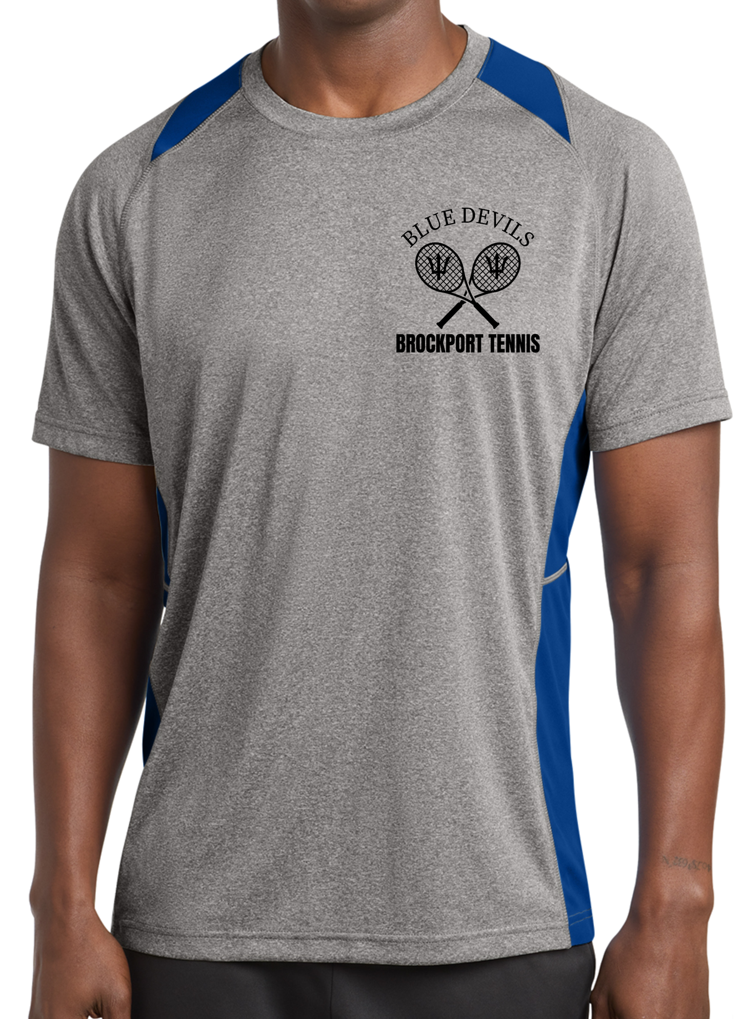 Brockport Tennis Colorblock Performance Tee