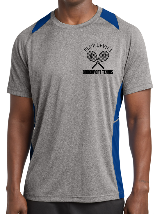 Brockport Tennis Colorblock Performance Tee