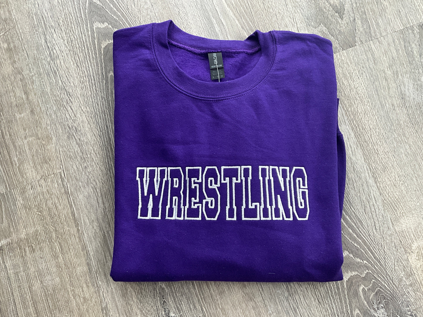 Wrestling Crewneck Embroidered