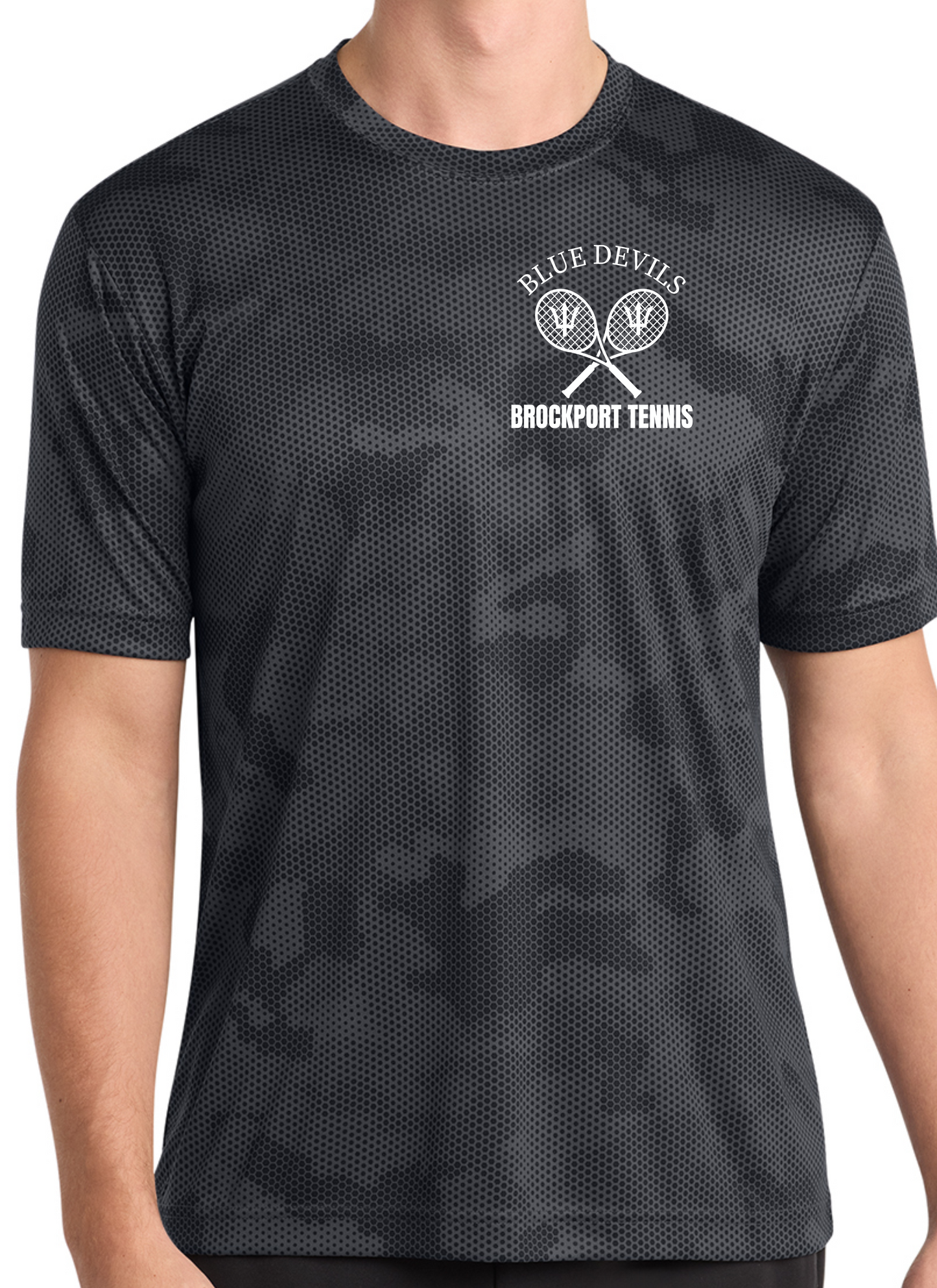 Brockport Tennis Camo Performance T