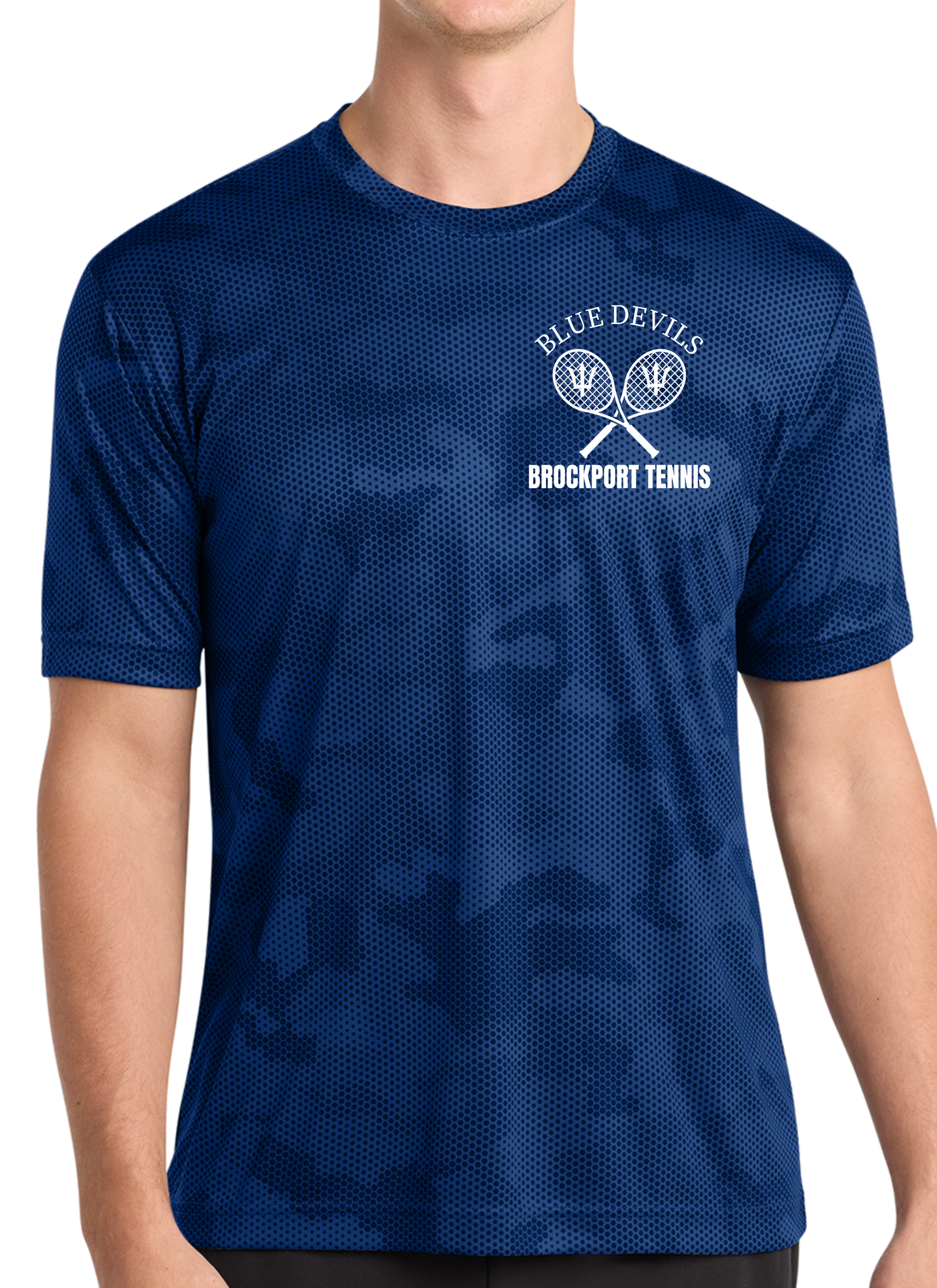 Brockport Tennis Camo Performance T
