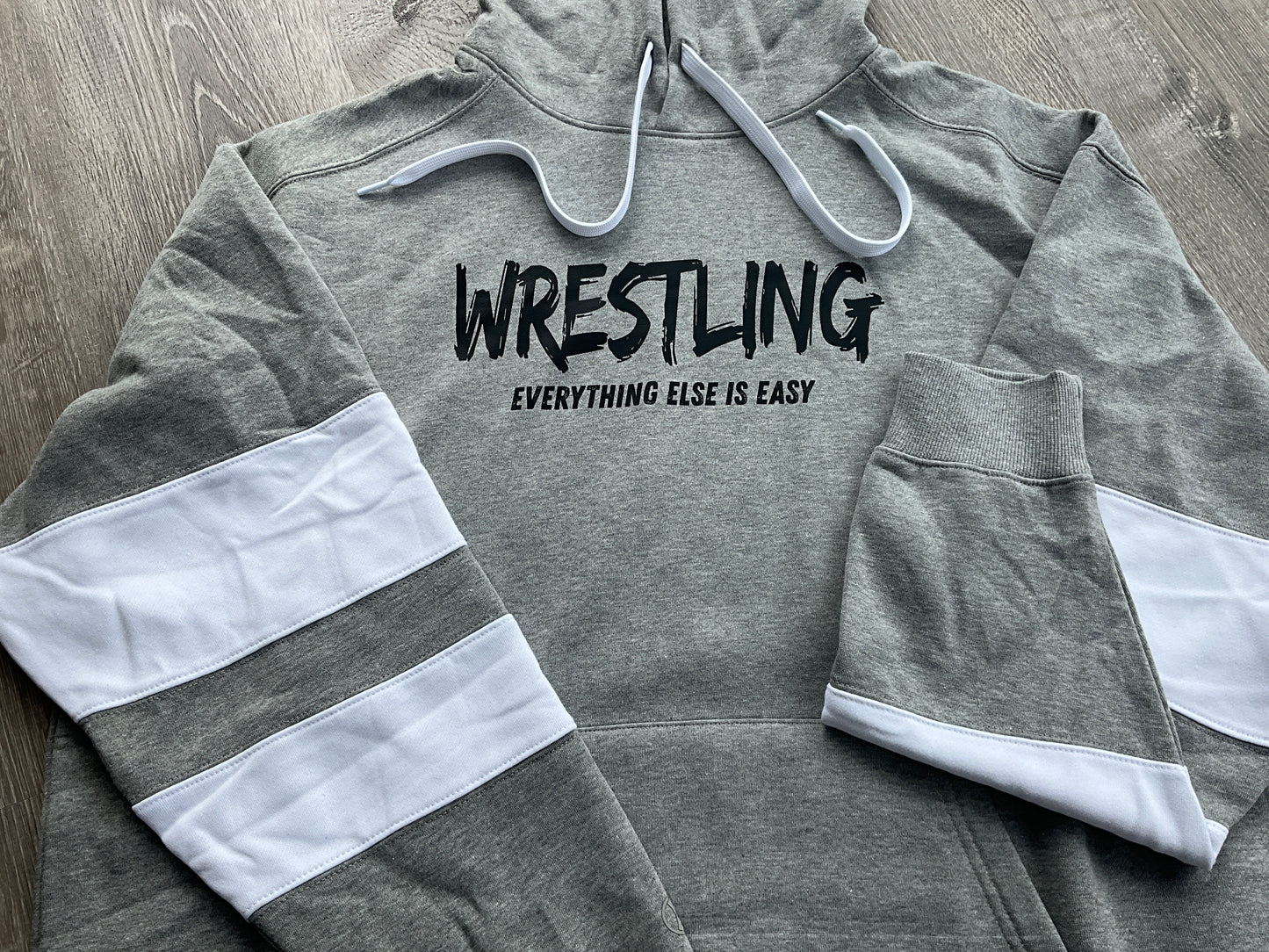 WRESTLING STRIPPED SLEEVE “ Everything Else Is Easy” (Aug)