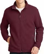 BYRON BERGEN FULL ZIP FLEECE (JF217PORT)