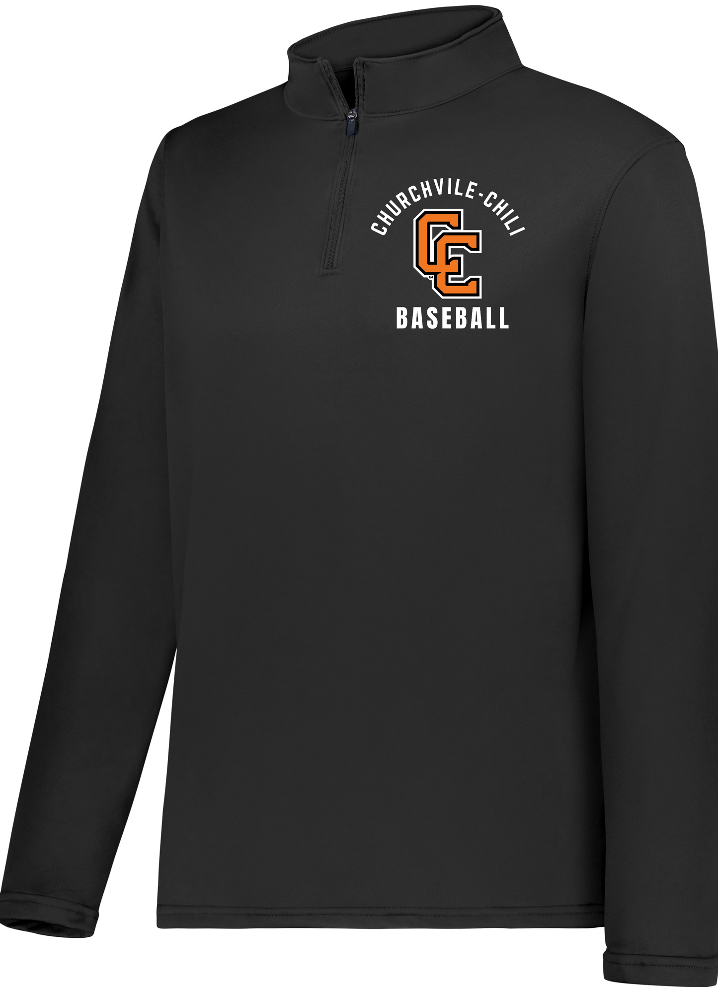 Churchville Chili Baseball  Quarter Zip Fleece