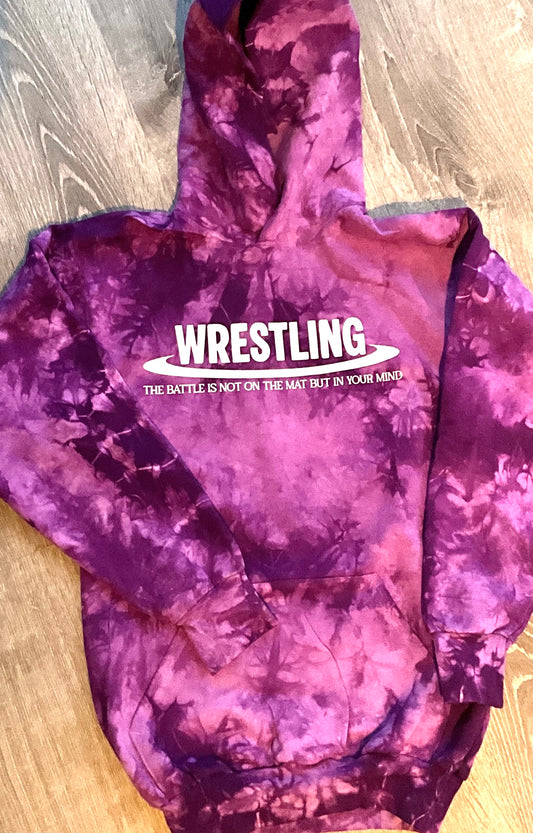 Wrestling TyeDye Hoodie