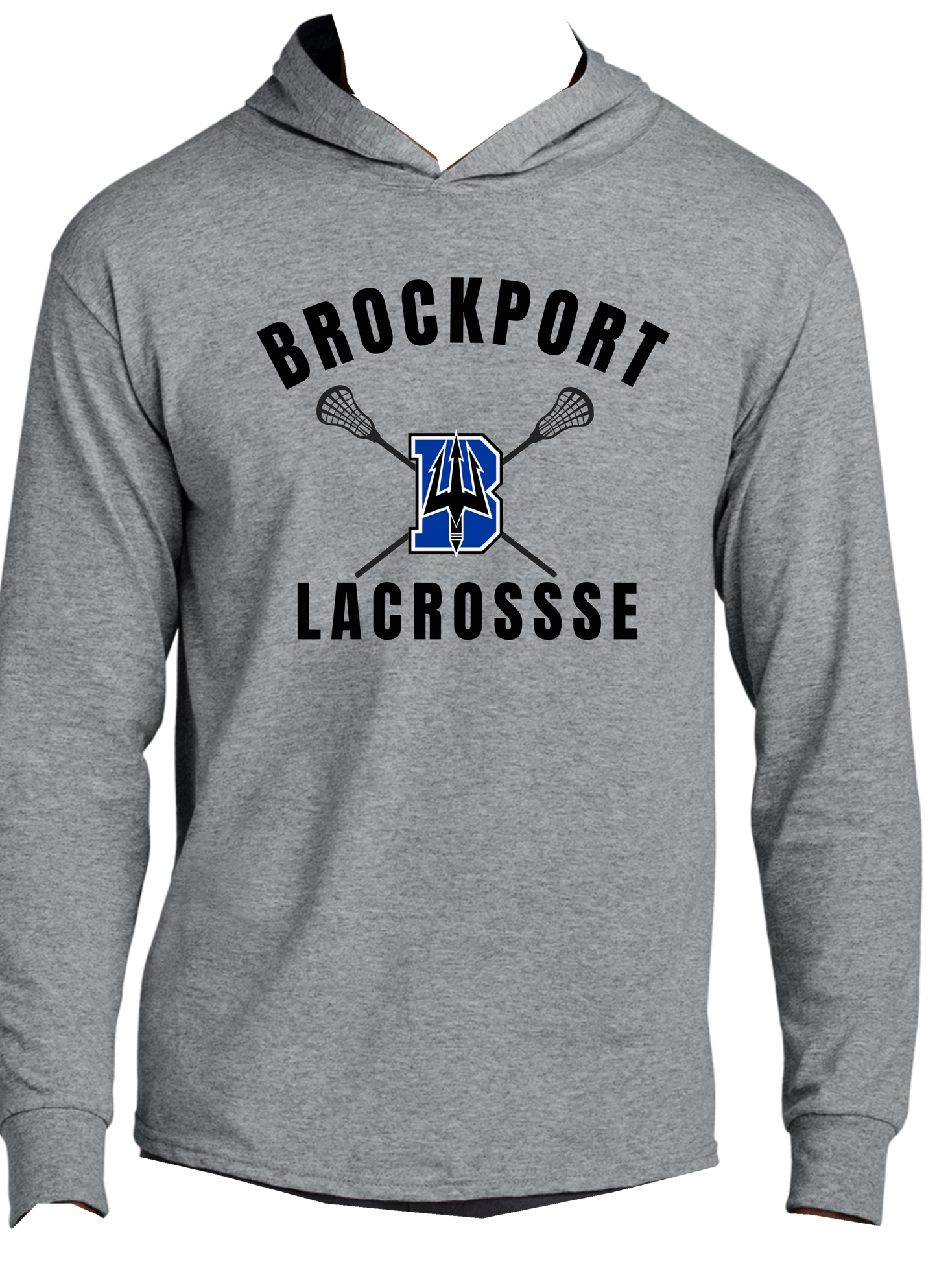 Brockport Lacrosse Cotton Long Sleeve Hoodie