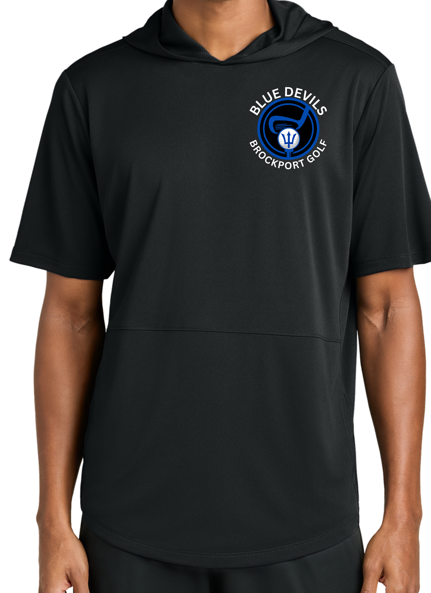 Brockport Golf Short Sleeve Hoodie (SM)