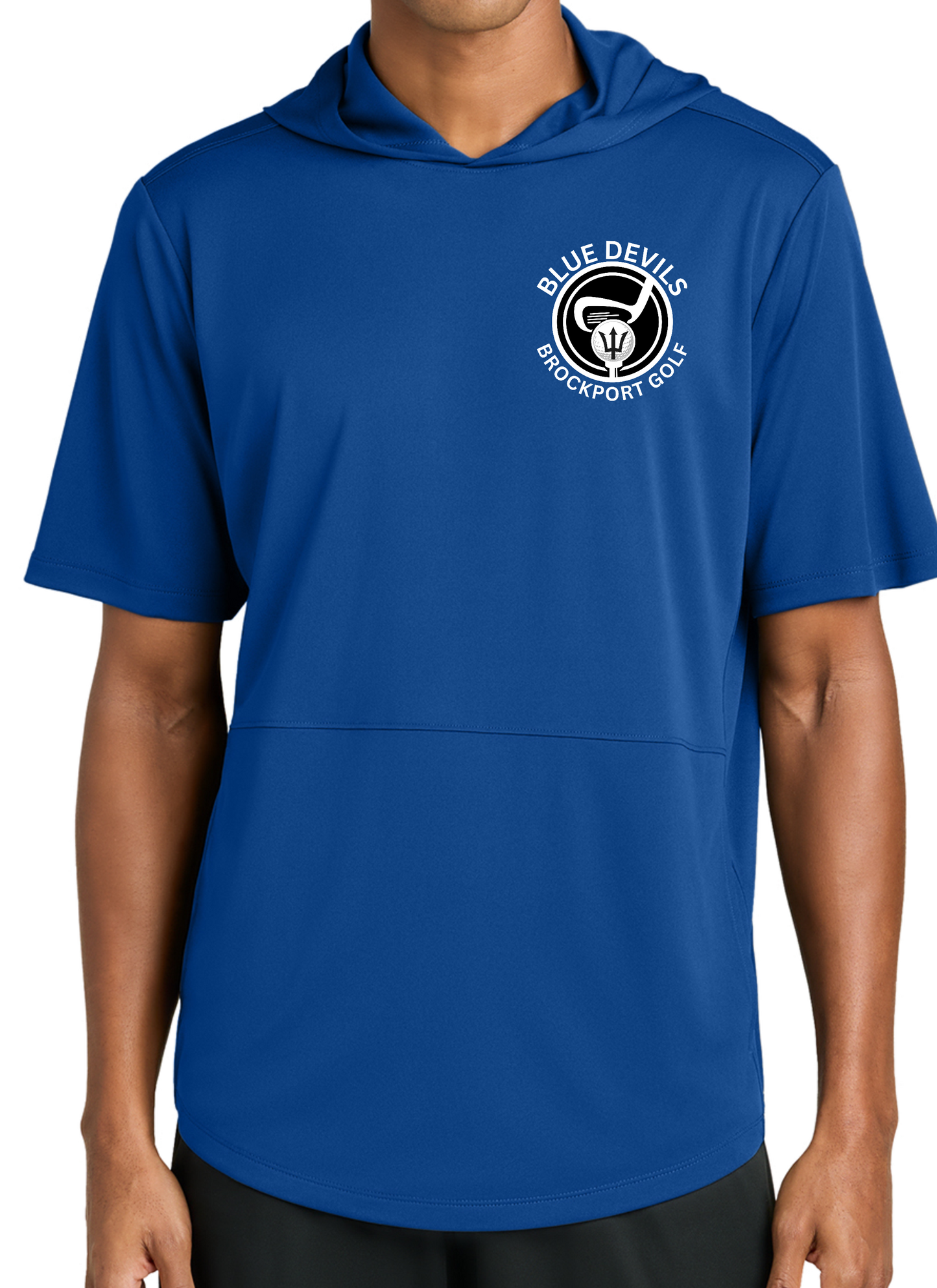 Brockport Golf Short Sleeve Hoodie (SM)