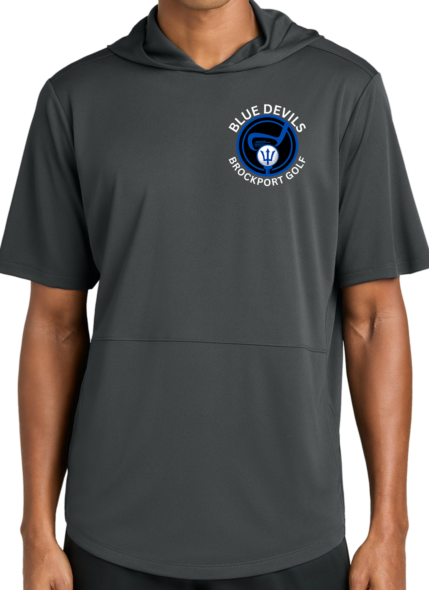 Brockport Golf Short Sleeve Hoodie (SM)