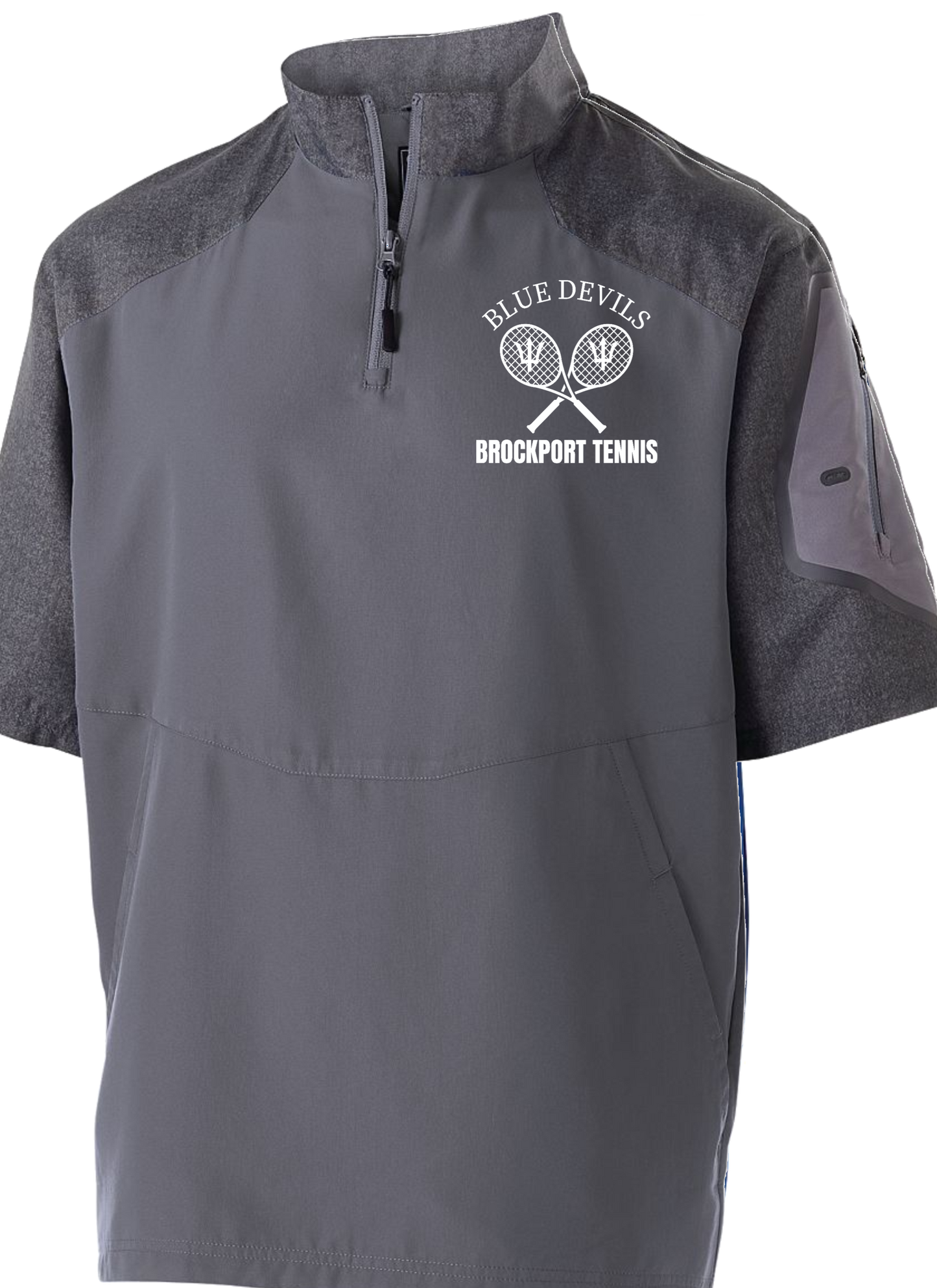 Brockport Tennis 1/4 Zip Short Sleeve Pullover