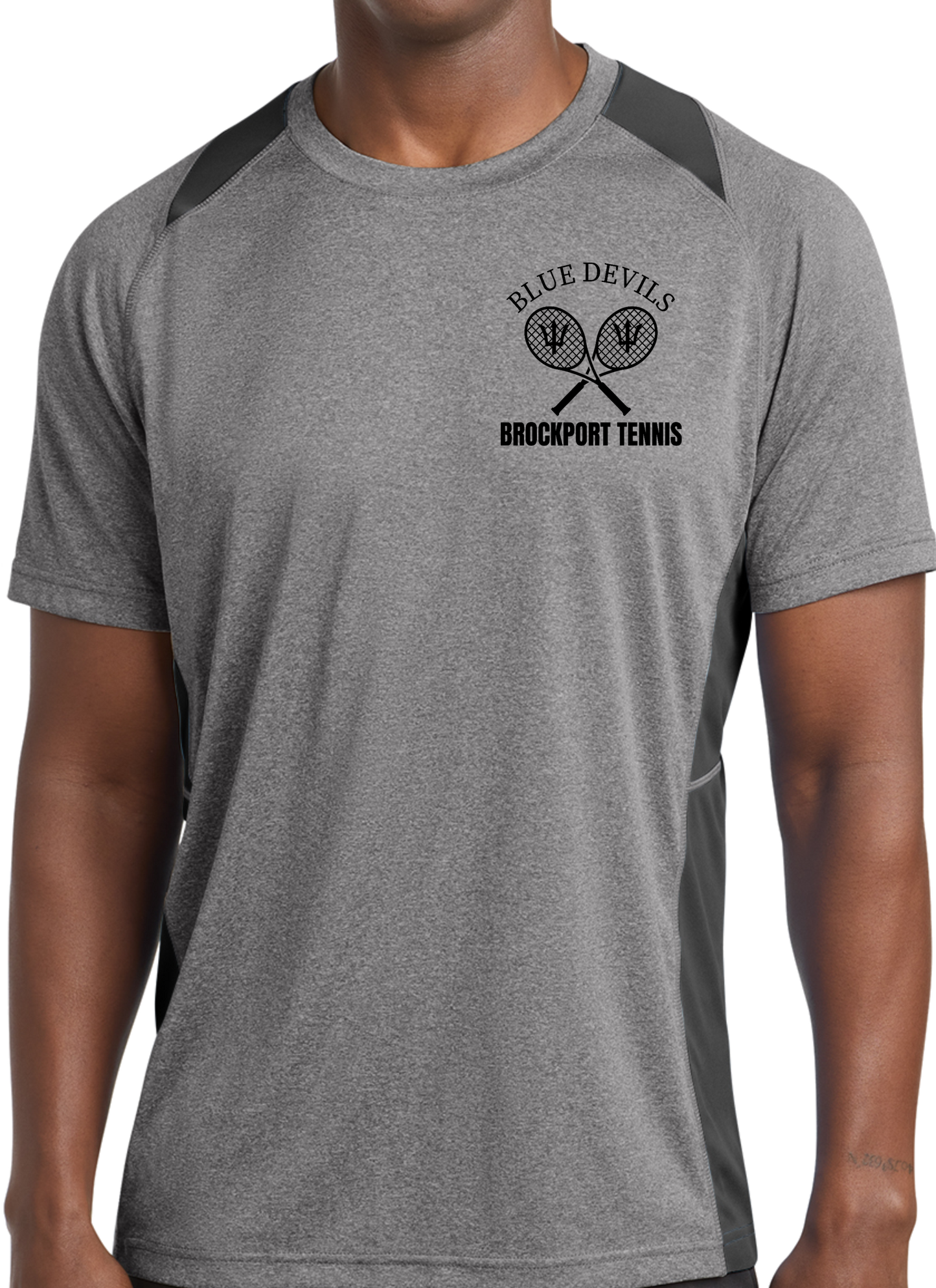 Brockport Tennis Colorblock Performance Tee