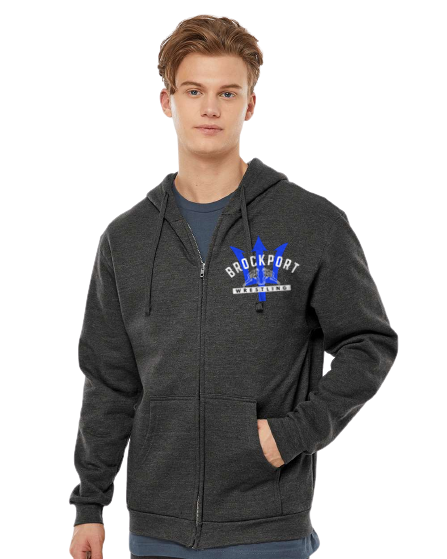 BROCKPORT WRESTLING FULL ZIP HOODIE (JO331TC)