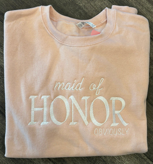 Maid of Honor Crewneck